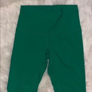 Green LuluLemon Leggings